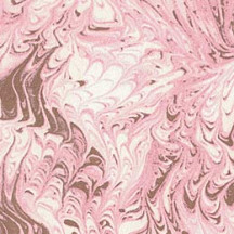 Pink & Gold Marbled Print Italian Paper ~ Tassotti